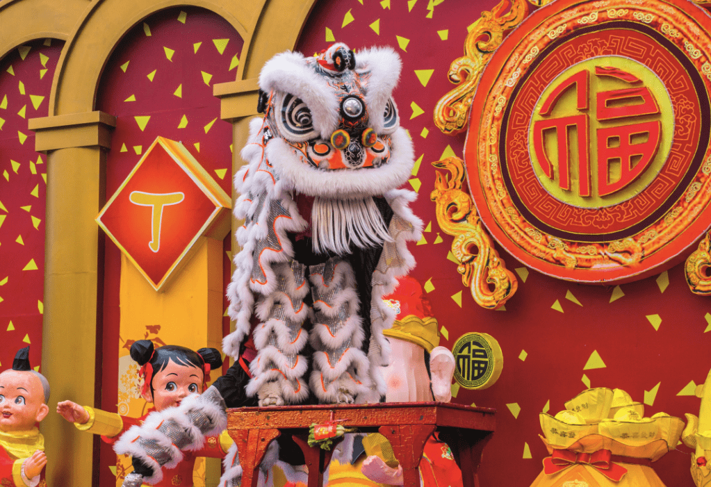 一個(gè)舞獅的圖案品牌叫什么(舞獅圖標(biāo))